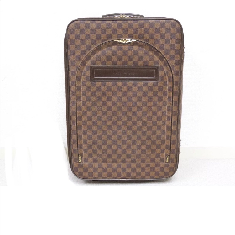 Auth Louis Vuitton Pegasse 55 Damier carry on